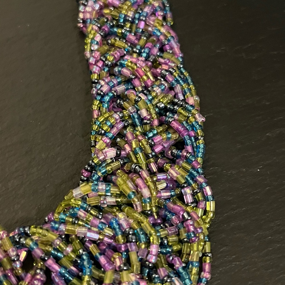 Boho Multicolored Multistrand Adjustable Braided … - image 4